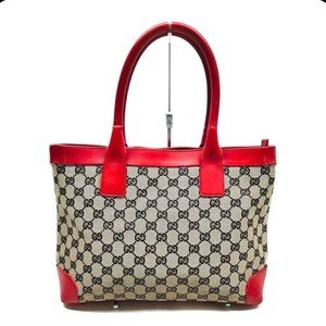 Gucci Canvas GG Monogram Shoulder Bag